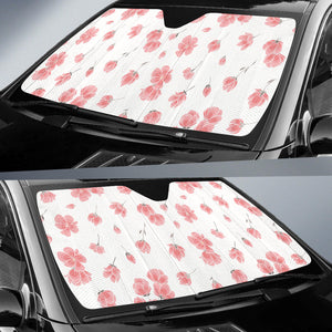 Sakura Pattern Car Sun Shade