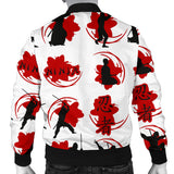 Ninja Pattern Men Bomber Jacket