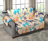 Cute Horse Pattern Loveseat Couch Cover Protector