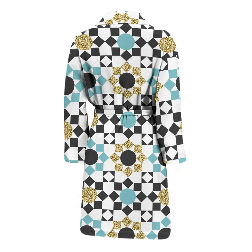 Arabic Morocco Pattern Men Bathrobe