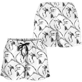 Eagle Pattern Print Design 01 Women Shorts