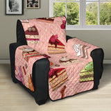 Cake Pattern Pokka dot Background Recliner Cover Protector