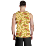 Peanut Pattern Theme Men Tank Top