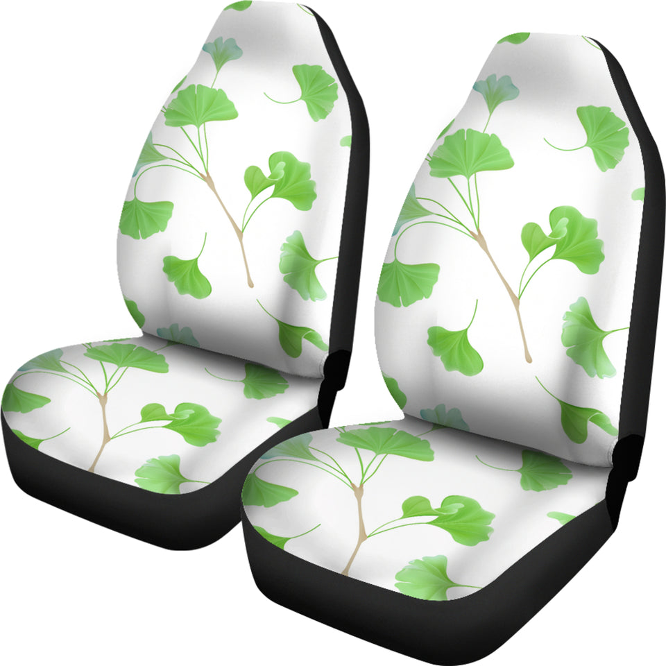 Ginkgo Leaves Pattern Universal Fit Car Seat Covers