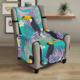 Toucan Pattern Background Chair Cover Protector