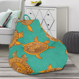 Sea Turtle Tribal Aboriginal Pattern Bean Bag Cover