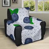 Blueberry Pokka Dot Pattern Recliner Cover Protector