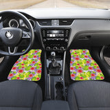 Guava Pattern Front and Back Car Mats