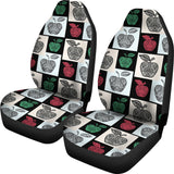 Apple Tribel Pattern Universal Fit Car Seat Covers