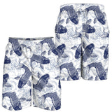Koi Fish Carp Fish Pattern Men Shorts