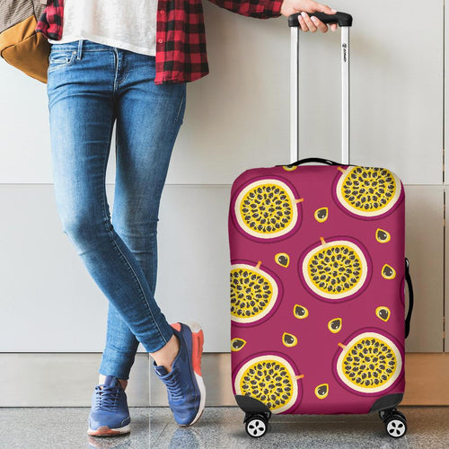Sliced Passion Fruit Pattern Cabin Suitcases