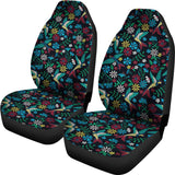 Swallow Pattern Print Design 04 Universal Fit Car Seat Covers
