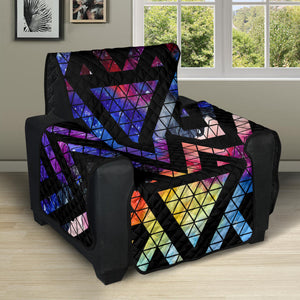 Space Colorful Tribal Galaxy Pattern Recliner Cover Protector