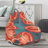 Tomato Pattern Background Bean Bag Cover