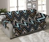 Zigzag Chevron African Afro Dashiki Adinkra Kente Sofa Cover Protector