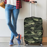 Dinosaur Camo Pattern Luggage Covers