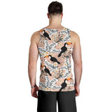 Toucan Theme Pattern Men Tank Top