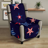 USA Star Pattern Theme Chair Cover Protector