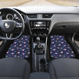 Pig Pattern Print Design 05 Front Car Mats