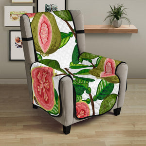 Guava Leaves Pattern Chair Cover Protector