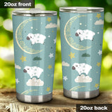 Sheep Sweet Dream Pattern Tumbler