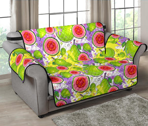 Guava Pattern Loveseat Couch Cover Protector