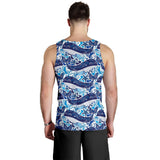 Whale Starfish Pattern Men Tank Top