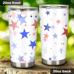 USA Star Pattern Tumbler