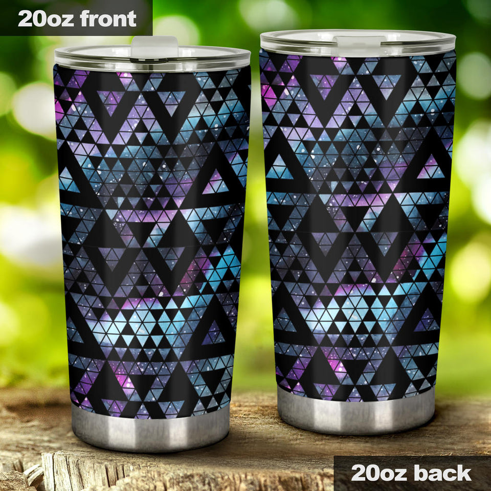 Space Galaxy Tribal Pattern Tumbler