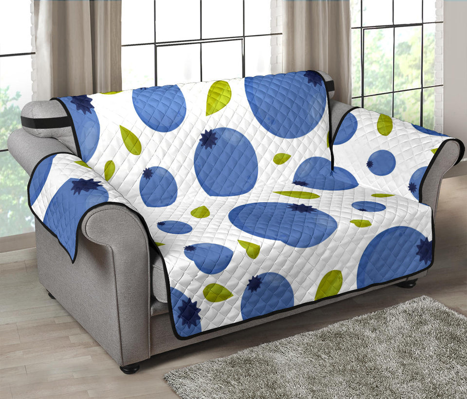 Blueberry Pattern Loveseat Couch Cover Protector