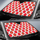 Tomato Pattern Car Sun Shade