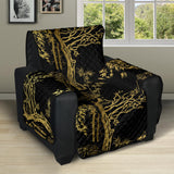 Bengal Tiger and Tree Pattern Recliner Cover Protector