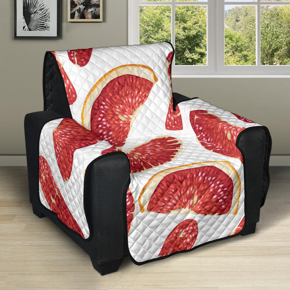 Grapefruit Pattern Recliner Cover Protector