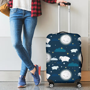 Sheep Playing Could Moon Pattern  Luggage Covers