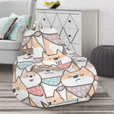 Shiba Inu Pattern Bean Bag Cover