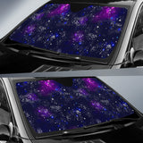 Space Galaxy Pattern Car Sun Shade