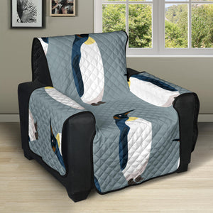 Penguin Pattern Theme Recliner Cover Protector