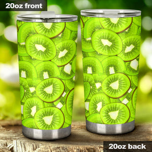 Sliced Kiwi Pattern Tumbler