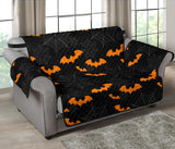 Cobweb Spider Web Bat Pattern Loveseat Couch Cover Protector