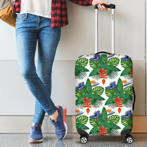 Heliconia Butterfly Leaves Pattern Luggage Covers