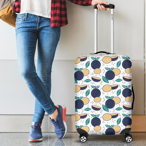 Passion Fruit Pattern Cabin Suitcases Luggages