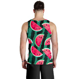 Watermelon Pattern Men Tank Top