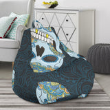 Suger Skull Pattern Bean Bag Cover