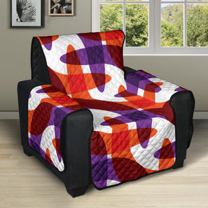 Boomerang Pattern Background Recliner Cover Protector