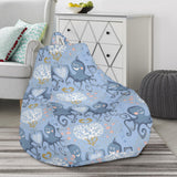 Octopus Heart Pattern Bean Bag Cover