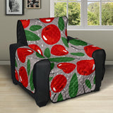 Cherry Leaves Pattern Recliner Cover Protector