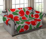 Cherry Leaves Pattern Loveseat Couch Cover Protector