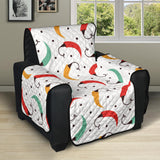 Red Green Yellow Chili Pattern Recliner Cover Protector