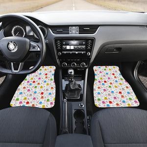 Snail Pattern Print Design 05 Front Car Mats