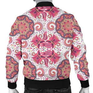 Indian Pattern Men Bomber Jacket